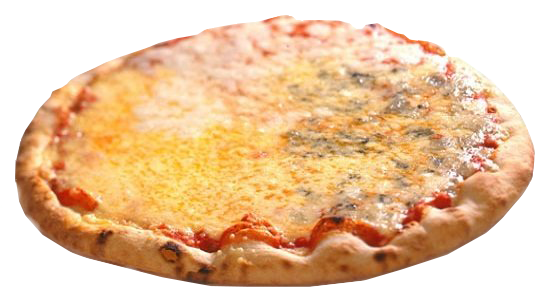 72) Four-Cheese Pizza 