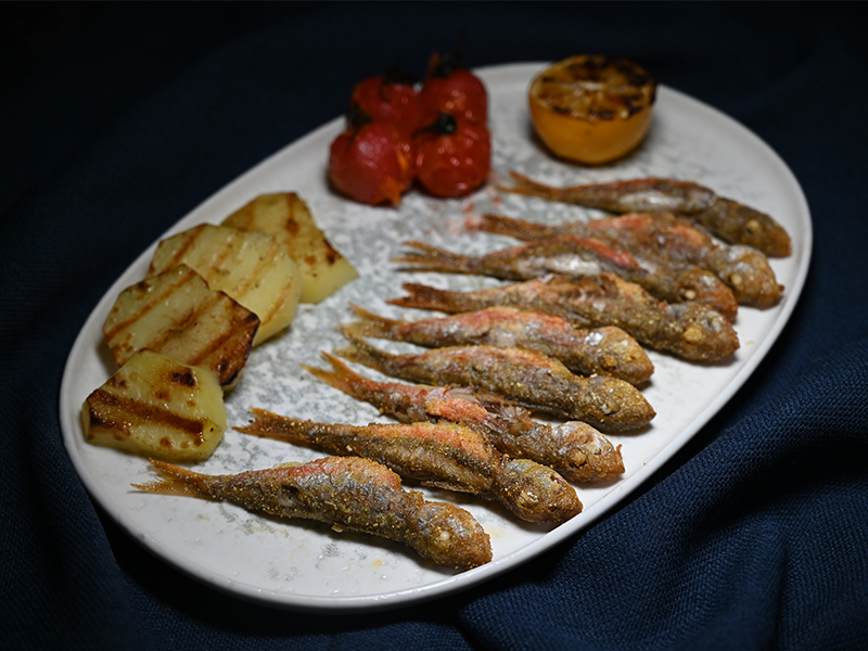 93) Red Mullet (Grilled/Pan Fried) 